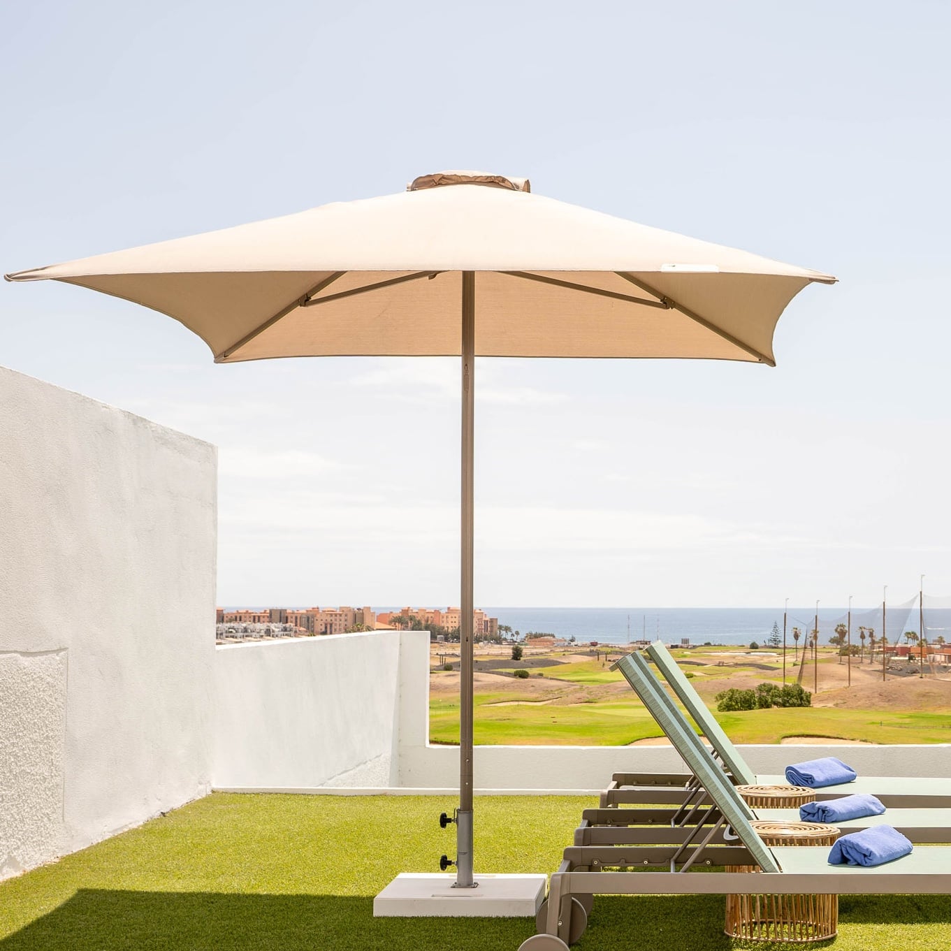 Parasol Eolo 250x250cm Ambiance